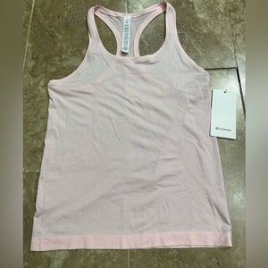 NWT Lululemon Swiftly Tech 2.0 Racerback Tank Top. Size 10. Strawberry Milkshake